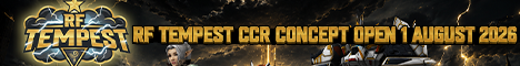 RF TEMPEST OPEN 1 AUGUST 2026 Server Logo